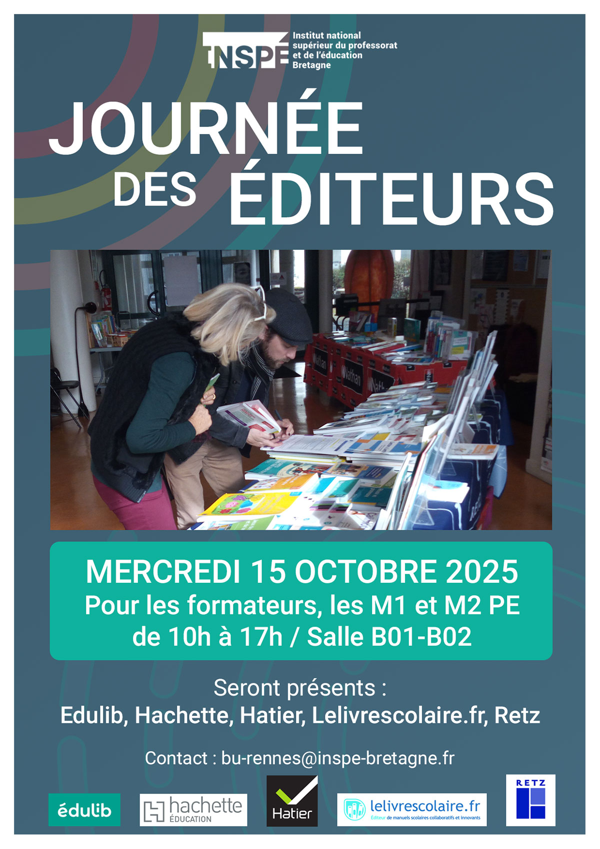 Affiche journée éditeurs