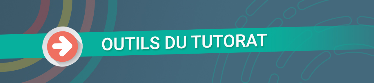 Bandeau outils du tutorat