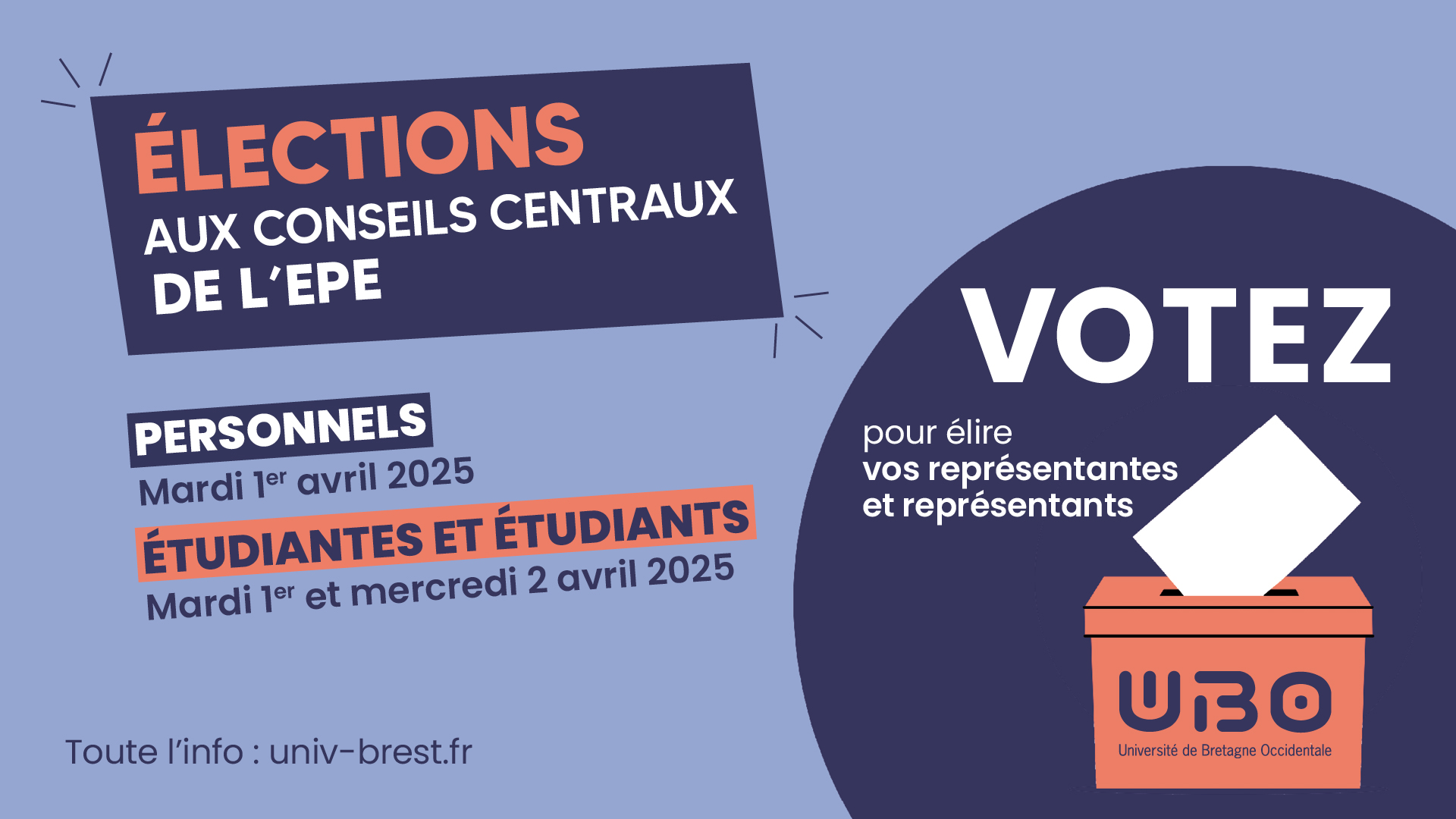 affiche élections