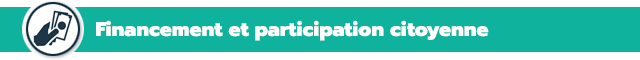Financement et participation citoyenne