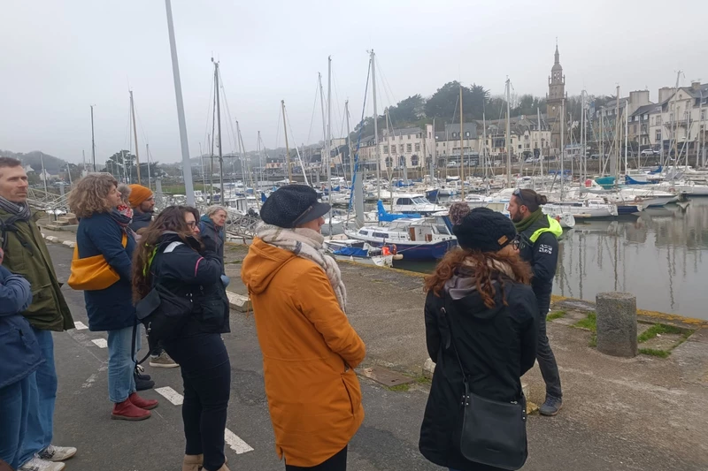 photo stagiaires à Binic