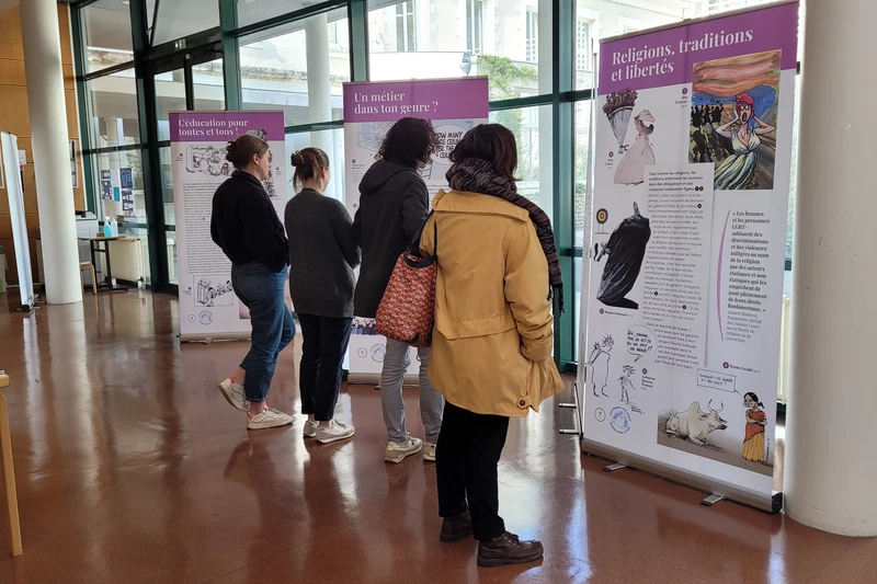 Exposition égalité des genres