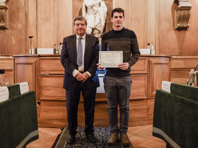 ©Académie des sciences/Mathieu Baumer.