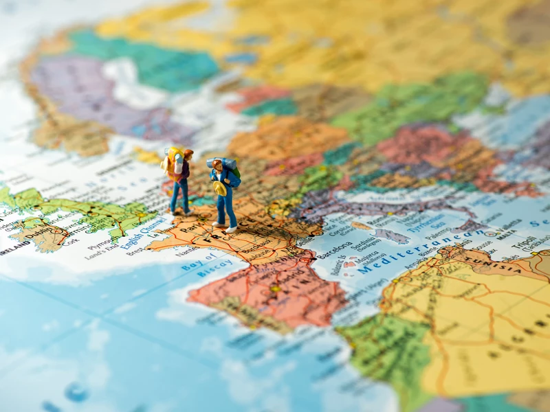 déplacement international