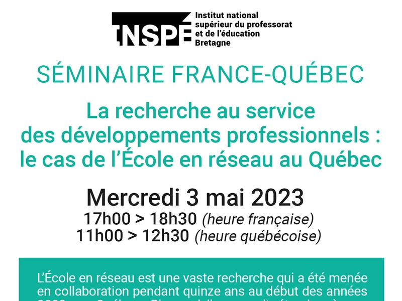 Affiche séminaire