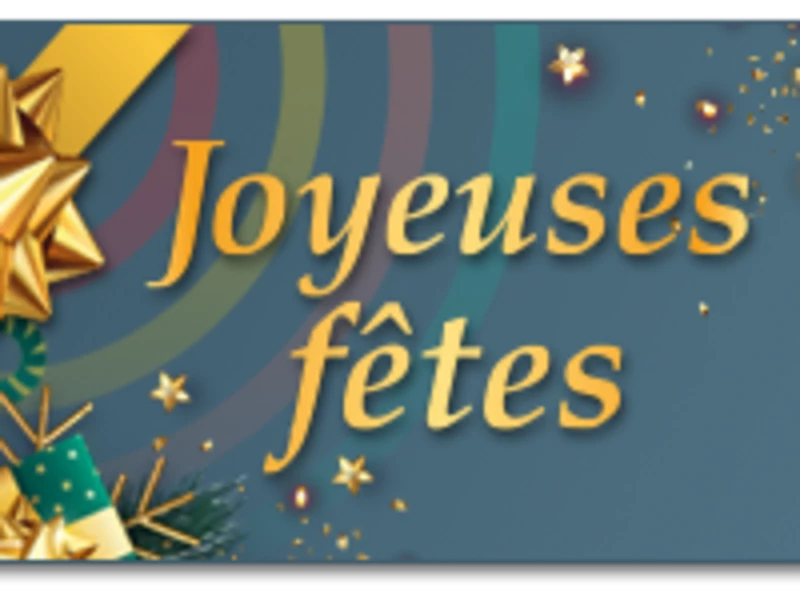 joyeuses fêtes
