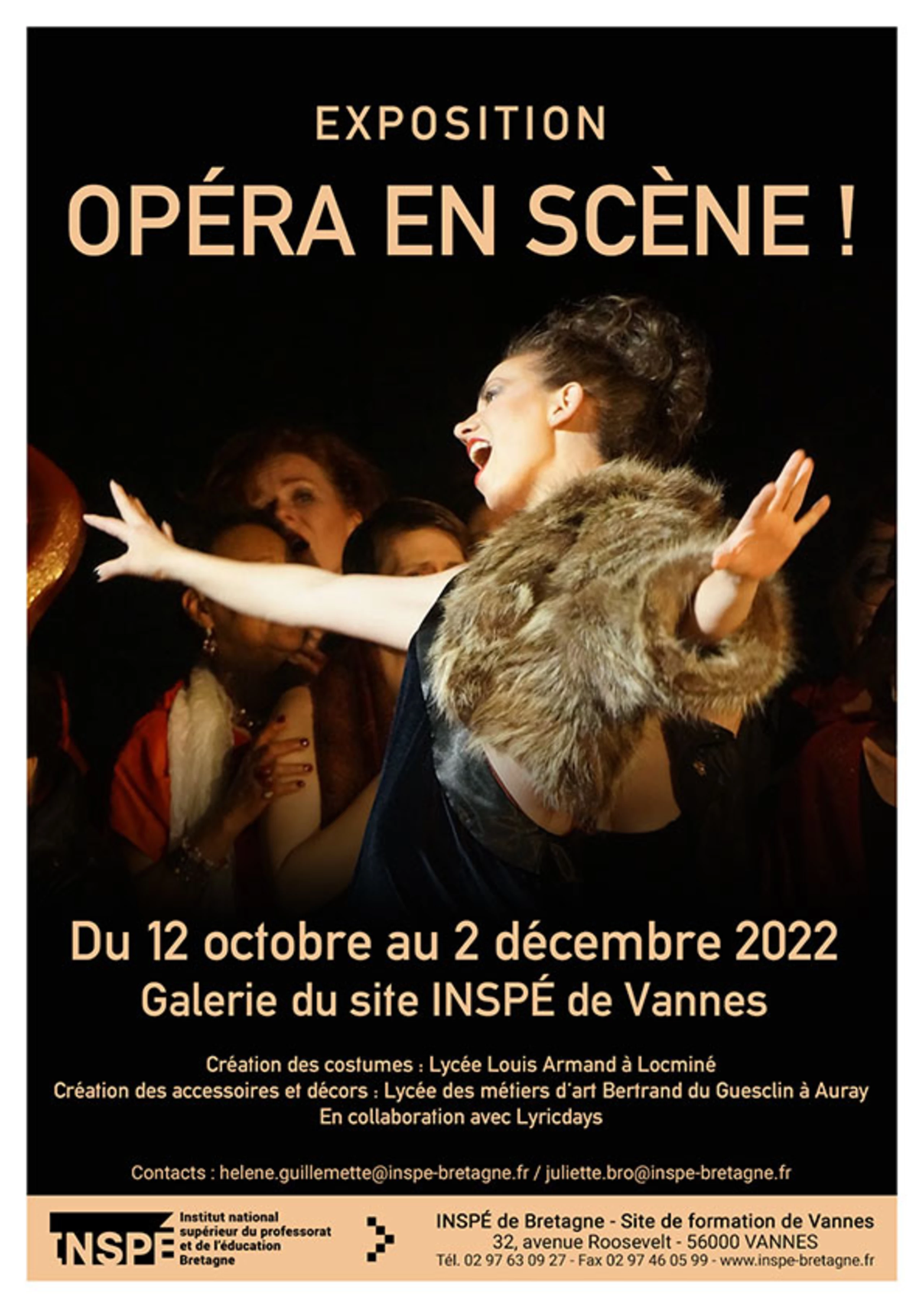 Affiche Opéra en scène