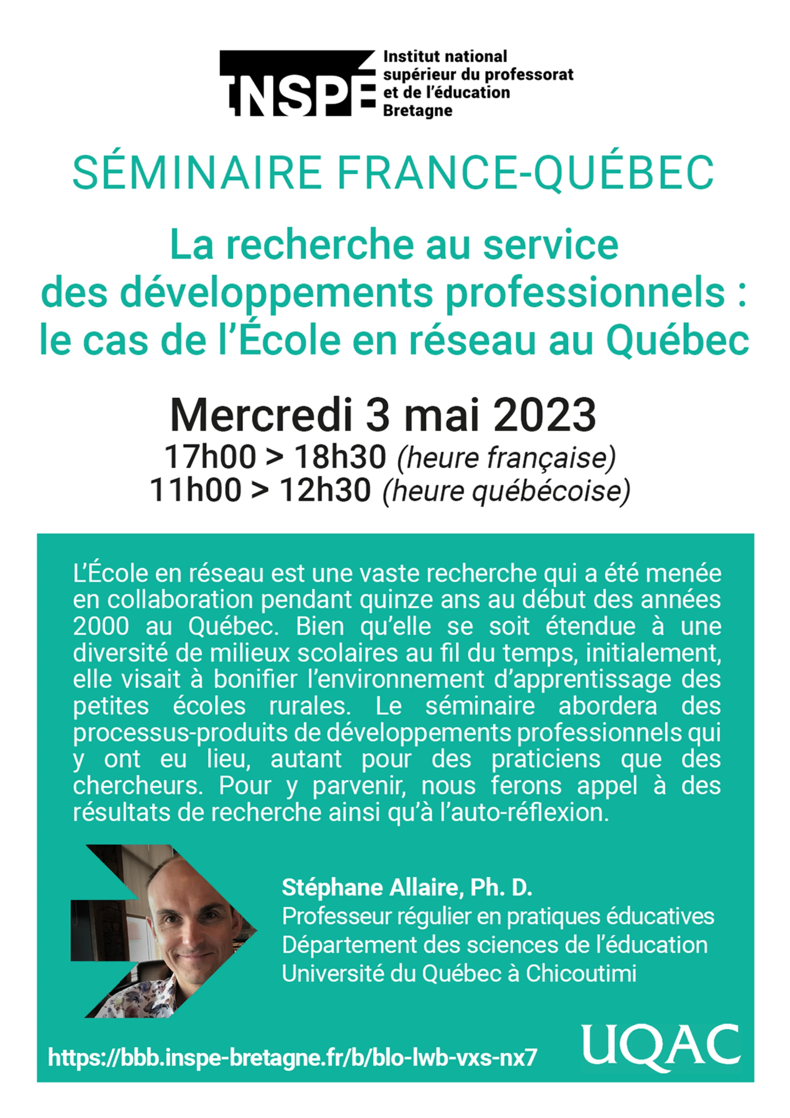 Affiche séminaire