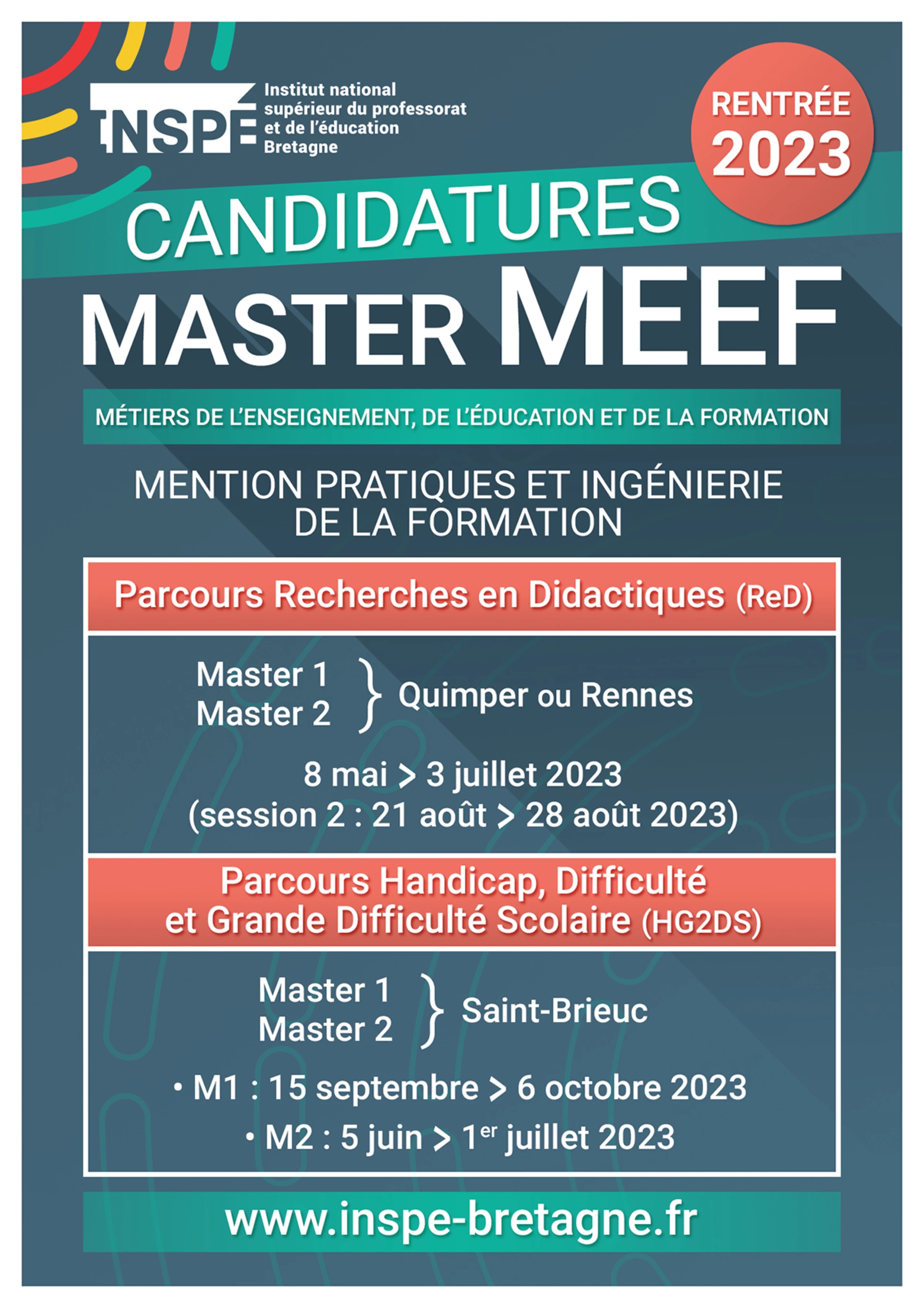 Affiche candidature